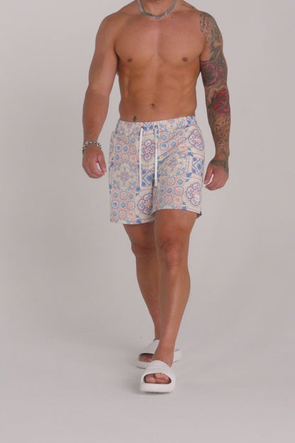 1003 - MOSAIC SWIM SHORTS (PROMO FLASH)