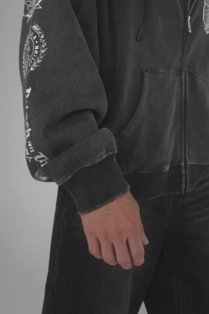 5138 - AOT© X YLA ZIP-UP HOODIES