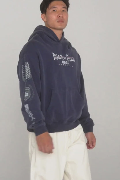 5129 - AOT© X YLA PULLOVER HOODIES