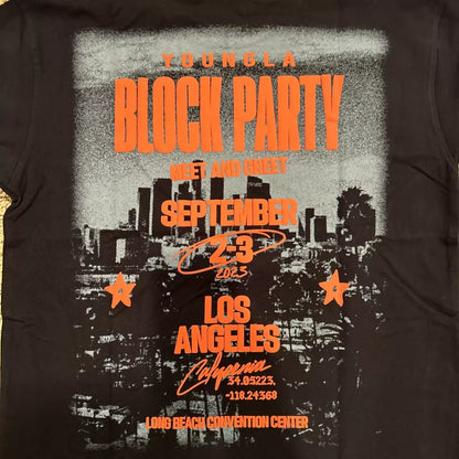 428 - YOUNGLA CALIFORNIA BLOCK PARTY T-SHIRT
