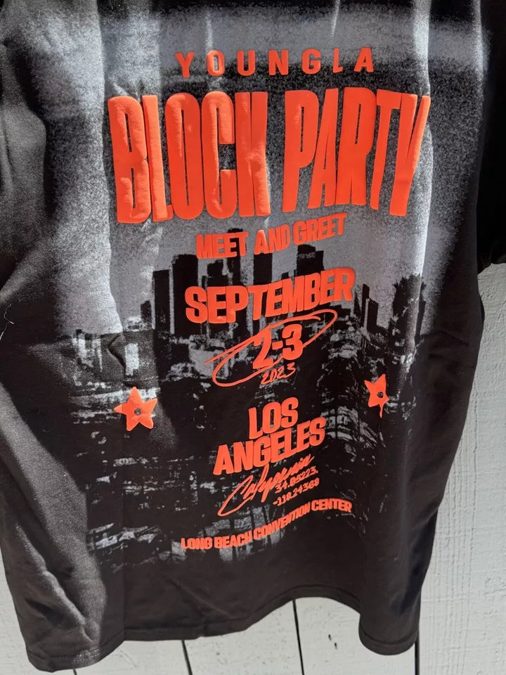 428 - YOUNGLA CALIFORNIA BLOCK PARTY T-SHIRT
